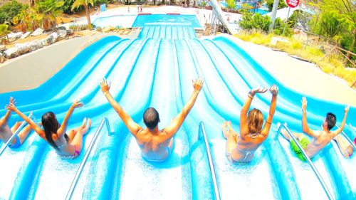 Gran Canaria program Aqualand Maspalomas csúszdapark