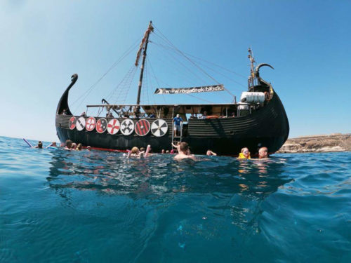 Viking-hajó-bálna-delfinles