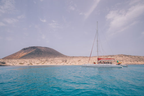 I love La Graciosa hajókirándulás